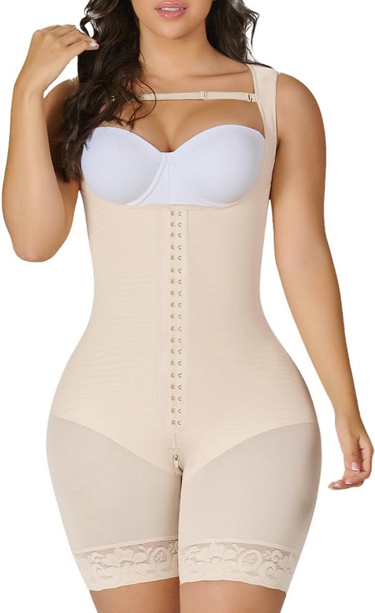 Colombian Shapewear Met Rits en Billenlifting - Taille Shaper voor Buikcontrole