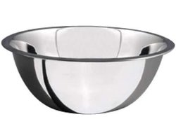 Salvinelli Mengkom - RVS Kom - Keukenwerk - Met Deksel - 18 cm - Zilver