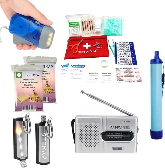 Stemap Mini Noodpakket voor Thuis