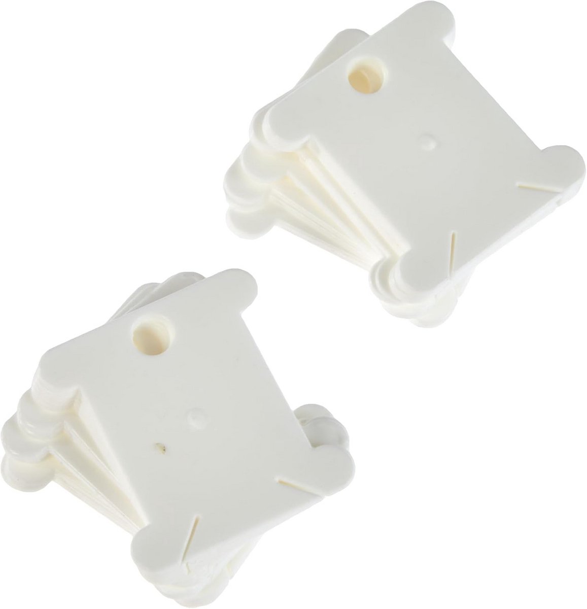Draadspoelen voor Borduren - Wit - 7 x 5 x 3 cm
