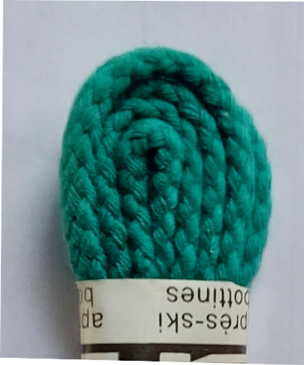Fama Veter - Groen - Rond - Koord Veters - Lengte 90 cm - Dikte 4 mm - Schoenveter