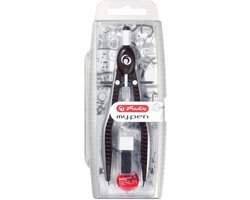 Snelverstelpasser Quick Set in zwart/grijs