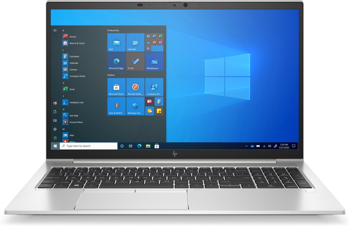 HP Elitebook 850 G8 - Intel Core i5 - 16GB - 15.6 inch TouchScreen - Windows 11 Professional