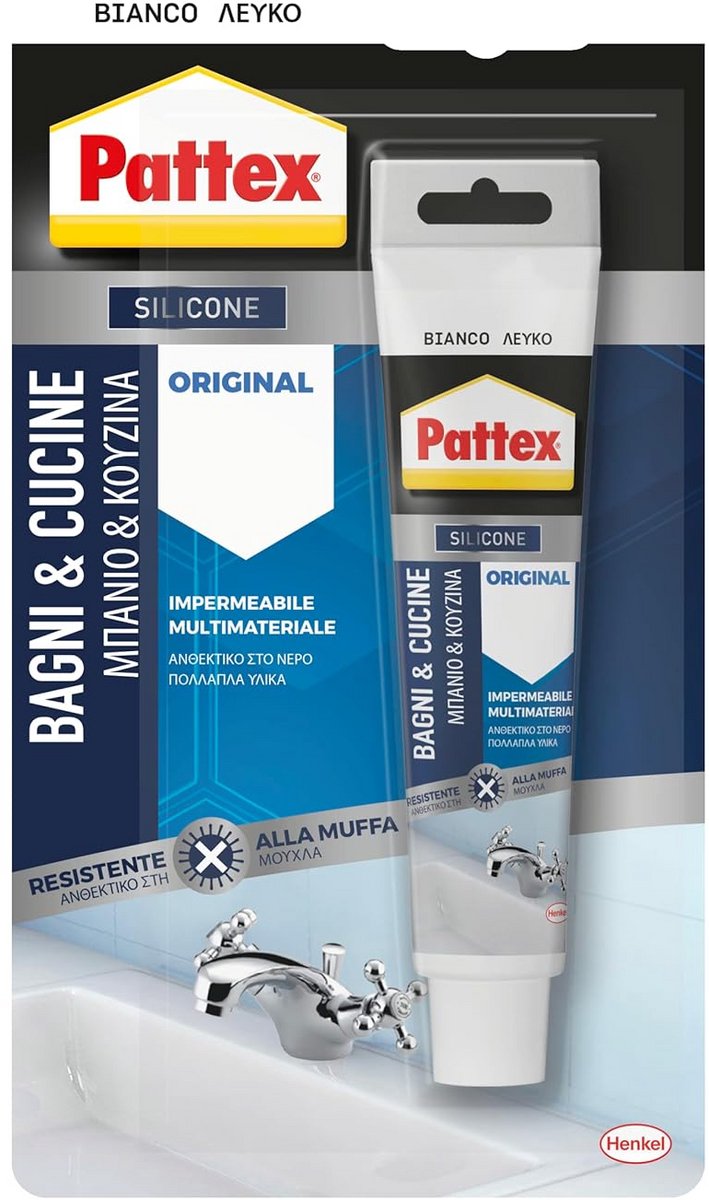 Neutrale Acetic Tube Silicone 50 ml - Afdichtmiddel voor Badkamer en Keuken