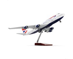 1/160 Boeing 747 Model Vliegtuig - Gedetailleerd Diecast Schaalmodel voor Verzamelaars