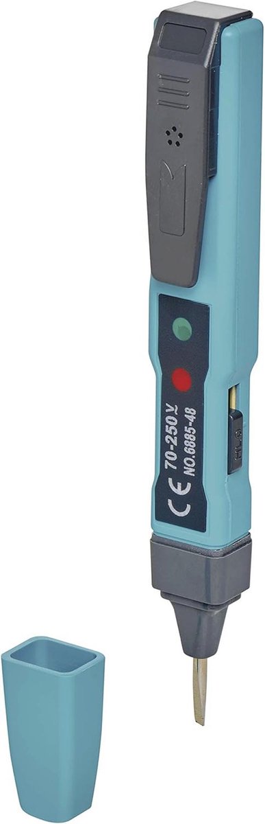 Contactloze Spanningstester 0V-250V - Mini Volttester met Polariteitsweergave