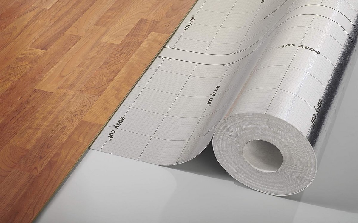 Geluidsisolatie Onderlaag voor Vinyl- en Laminaatvloeren - 12,5 m²