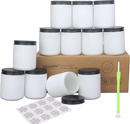 Glazen potjes kopen? Glazen pot Met deksel óf zonder Glazen potjes kopen? Glazen pot Met deksel óf zonder