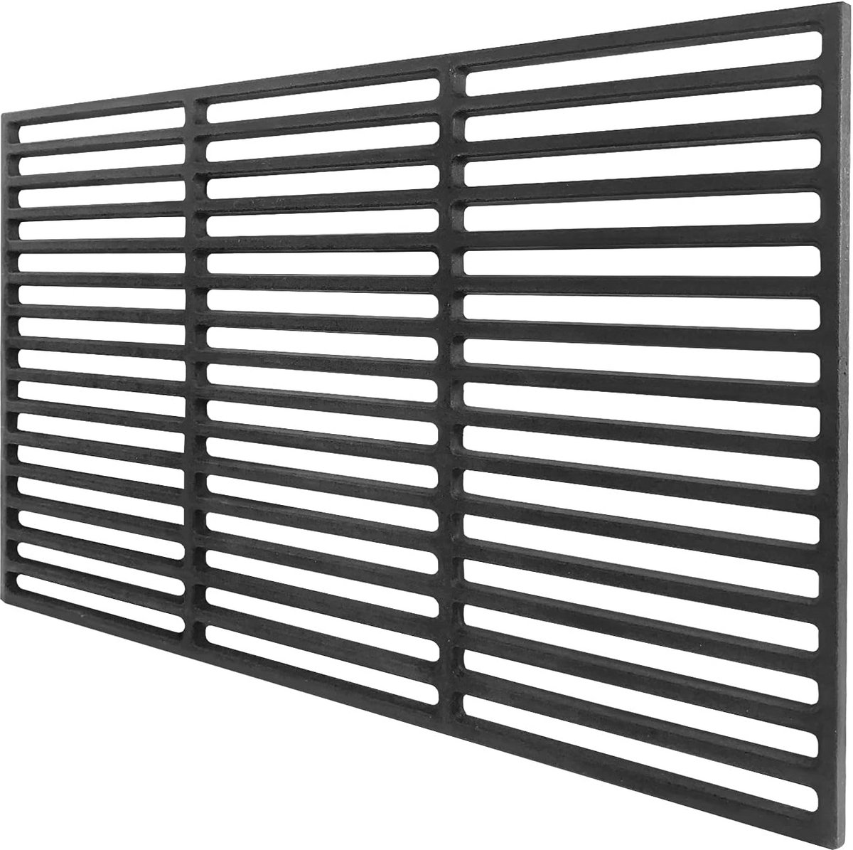 Geëmailleerd Gietijzeren Grillrooster voor Barbecue en Gasgrill - 60 x 40 cm