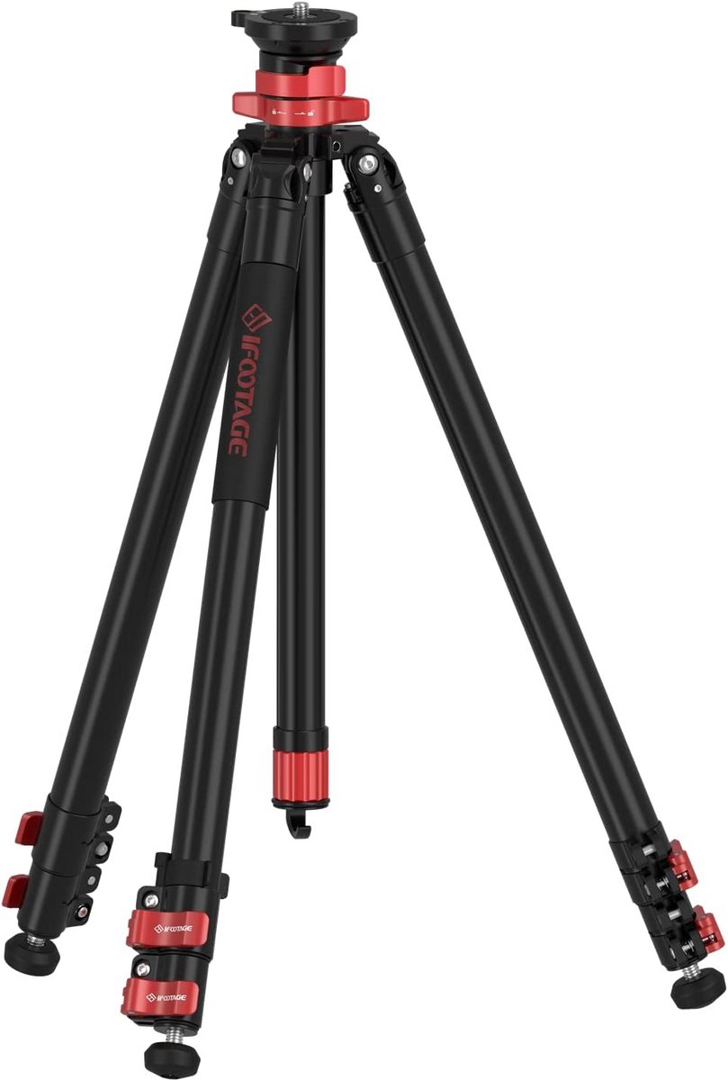 Professioneel Video Statief met 360° Draaibare Statiefkop voor DSLR Camera's