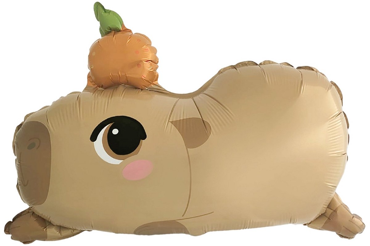 Folieballon - shape - capibara - 58x71cm