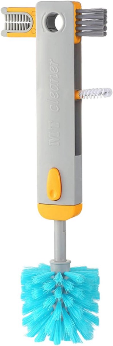 Multifunctionele 4-in-1 Reinigingsborstel voor Bekers