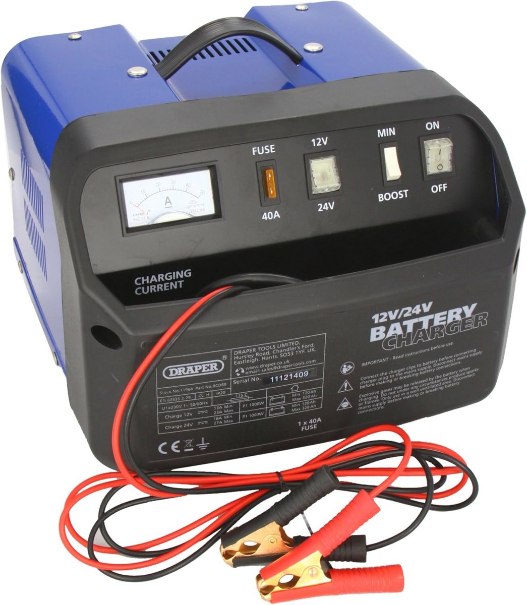 Acculader 12/24V 30A - Oplaadbare Batterij Charger