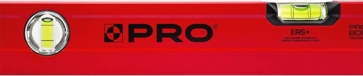 Waterpas 180 cm met Ergonomisch Profiel en Anti Shock Absorber