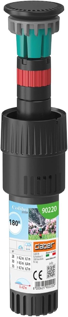 Micro irrigatiesysteem met 180° straal voor tuinbewatering