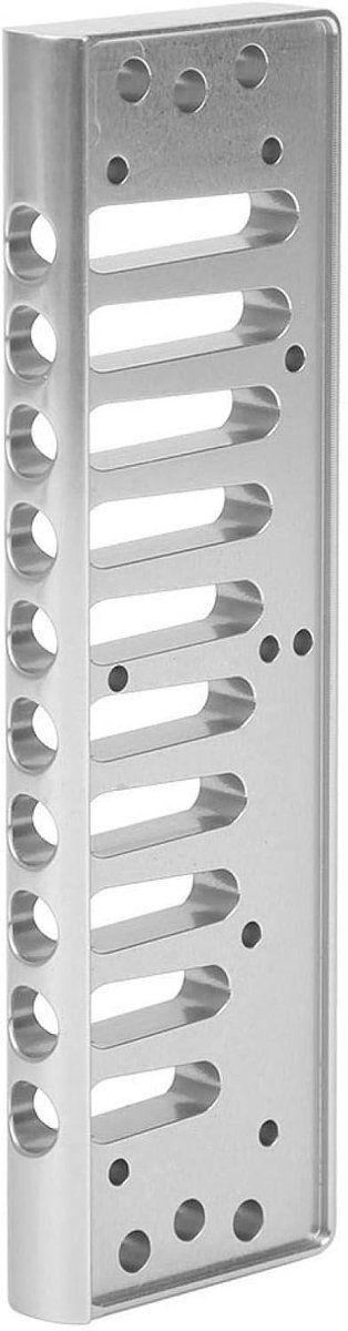 Harmonica Comb voor SP20 - 10 Holes - Blues Harp Accessoire - Aluminium Legering - Silver