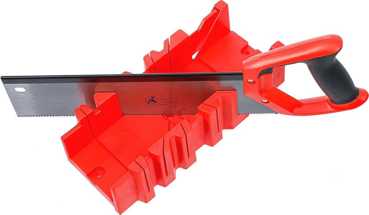 Versteklade kunststof 300 x 130 x 80 mm voor precisie-zaagwerk