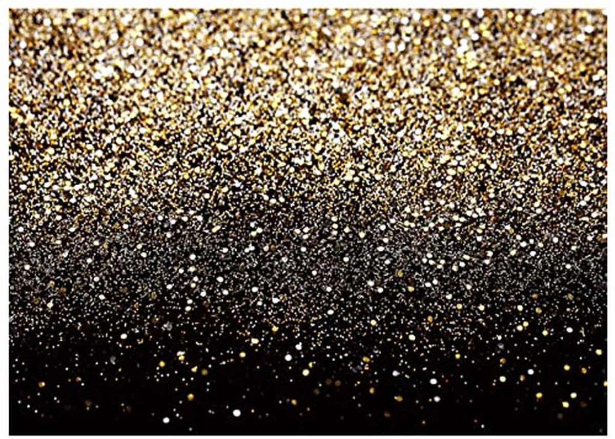Gouden Bokeh Fotografie Achtergrond voor Verjaardagsfeesten en Bruiloften