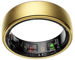 NOLATR Smart Ring NEX – Slimme Ring met Stappenteller, Slaaptracker & Hartslagmeter – Zonder Abonnement – Goud – Maat 7