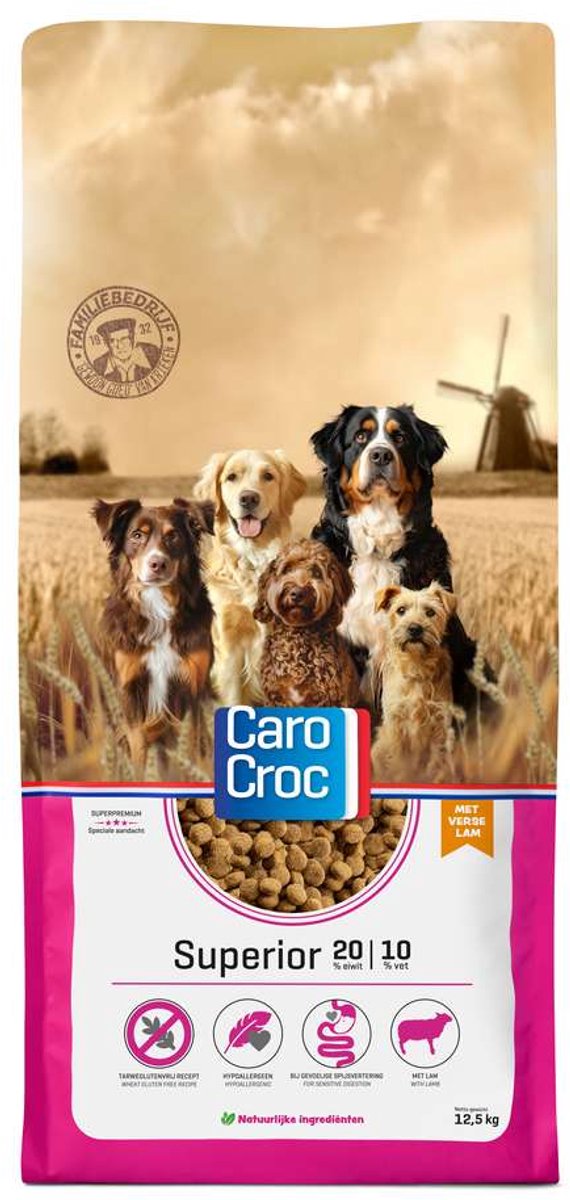 CaroCroc Superior 12.5 kg [20/10] met extra snacks