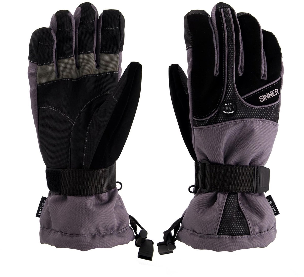 Sinner Everest Handschoenen X-Large 9 5 inch Zwart