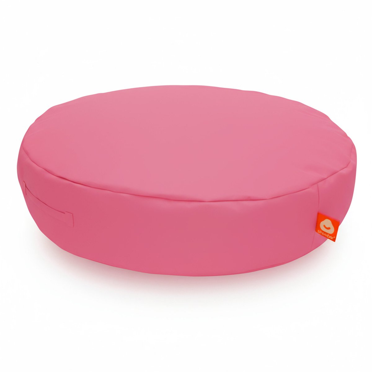 Whoober ronde zitzak Ibiza M outdoor fuchsia - Wasbaar - Voor binnen en buiten