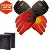 JustValue Verwarmde Handschoenen met Accu – Maat L – 5000mAh Elektrische – Handwarmer – 3 Standen – Heren – Zwart