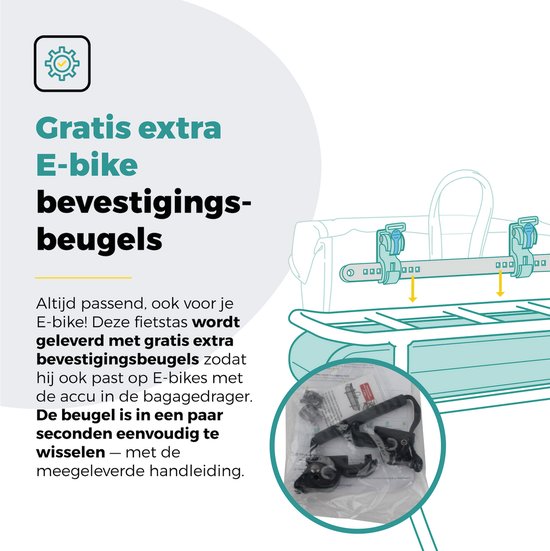 Voltano Journey Luxe Fietstas 28L - Olijf Groen - Enkele Pakaftas - Laptopvak - Met Schouderband - Waterdicht van Voltano — afbeelding 5