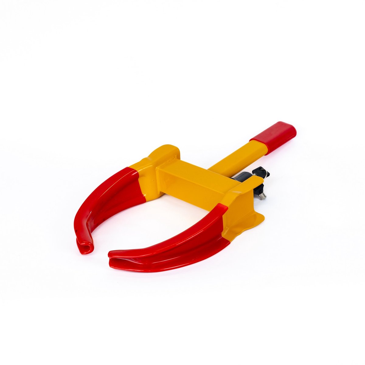 EveBase® Universele Wielklem - Anti Diefstal - Bandbreedte 160 tot 265mm - Verstelbare Breedte - Voor Auto, Aanhanger, Caravan en Camper - Met 2 Sleutels