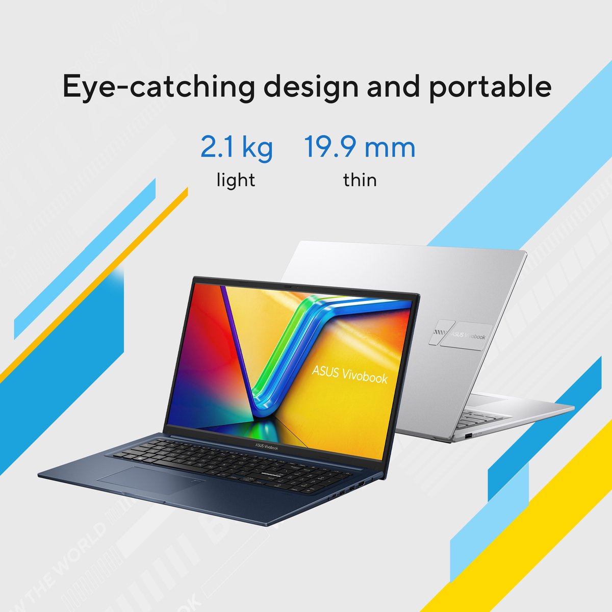 ASUS Vivobook 17 X1704VA-AU917W - Laptop - Core 7 - 16GB/1000GB - 17.3 inch — afbeelding 4