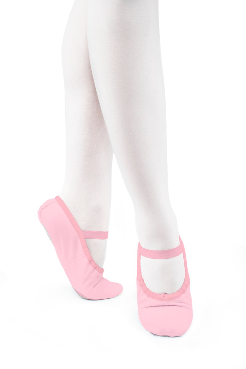 Arabesque Cinderella – Kinderballetschoenen – Roze – Canvas – Splitzool – Maat 28