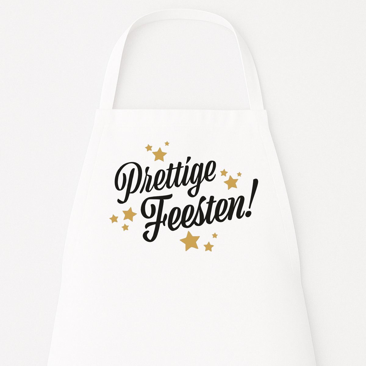 Kerst Keukenschort Prettige Feestdagen - Feestelijk Cadeau - Origineel Kerstcadeau & Nieuwjaar - Kerstcadeau voor Personeel