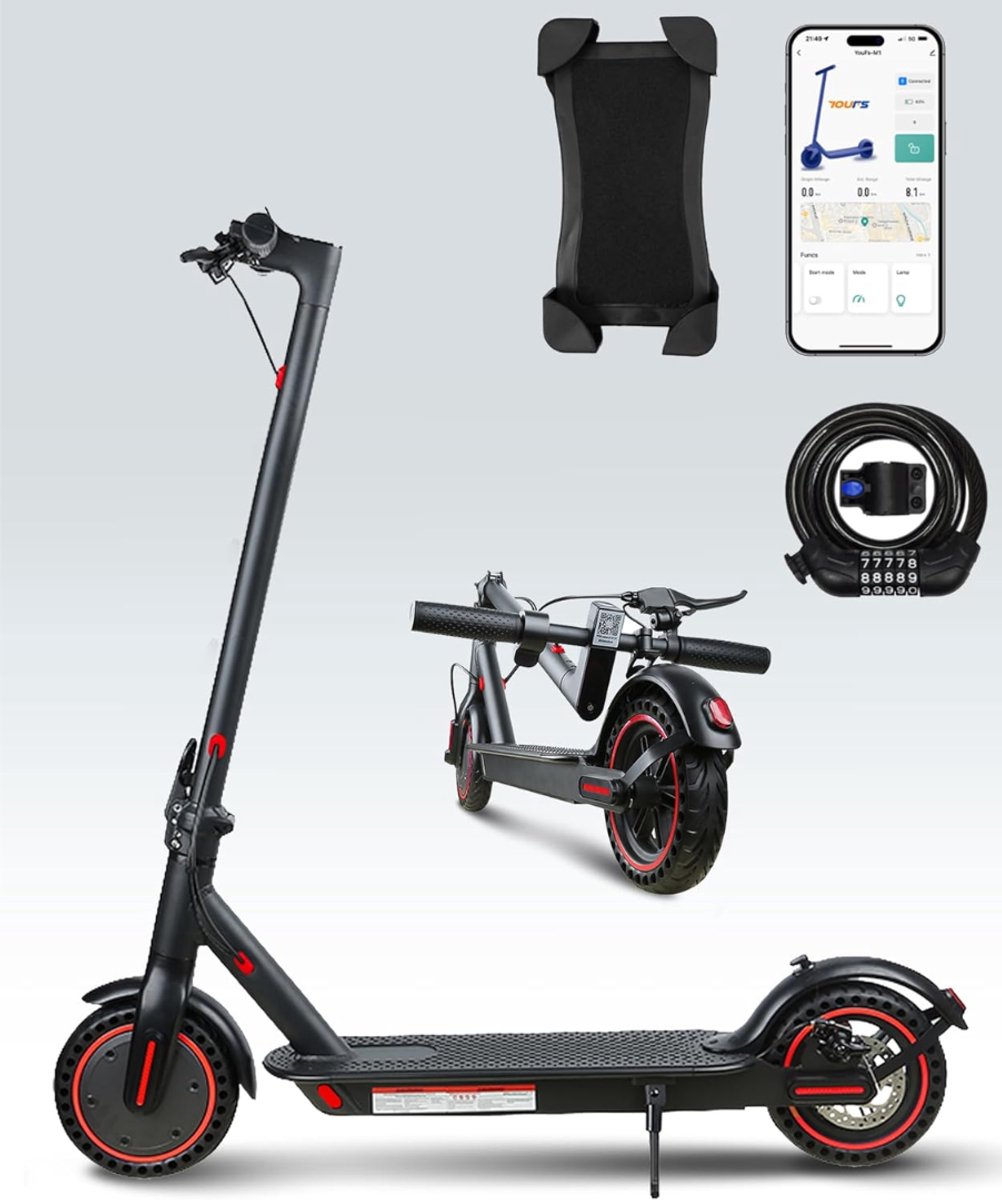 VH Supplies® Elektrische Step - Opvouwbare E-Step - Scooterstep - Bereik tot 25-30km - Max 25 km/u