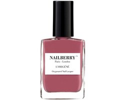 Nailberry Fashionista - Romige Lila Vegan nagellak - LÓxygéné Water en Zuurstofdoorlatend - Zonder Schadelijke Chemicaliën - Halal Gecertificeerd