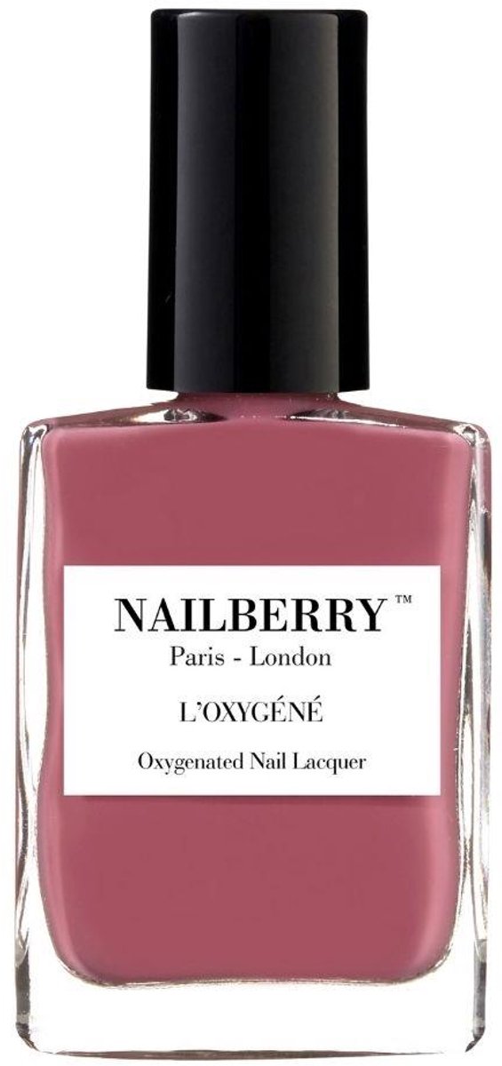 Nailberry Fashionista - Romige Lila Vegan nagellak - LÓxygéné Water en Zuurstofdoorlatend - Zonder Schadelijke Chemicaliën - Halal Gecertificeerd