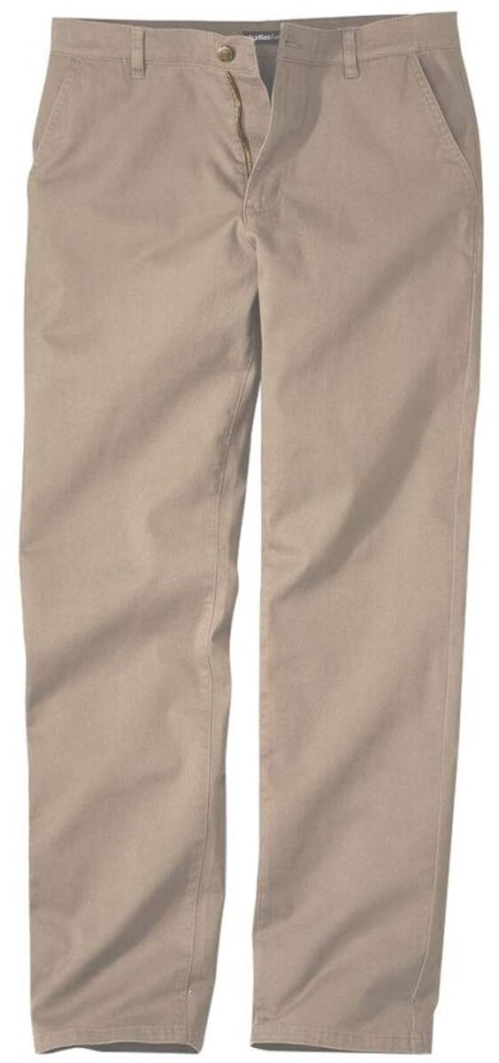 ATLAS FOR MEN - De sretch chino broek - Heren - Verkrijgbaar in grote maten - W48