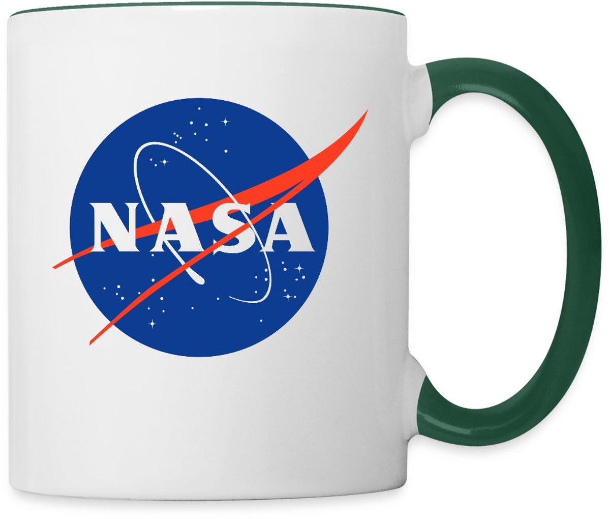 NASA klassiek logo Mok Tweekleurig