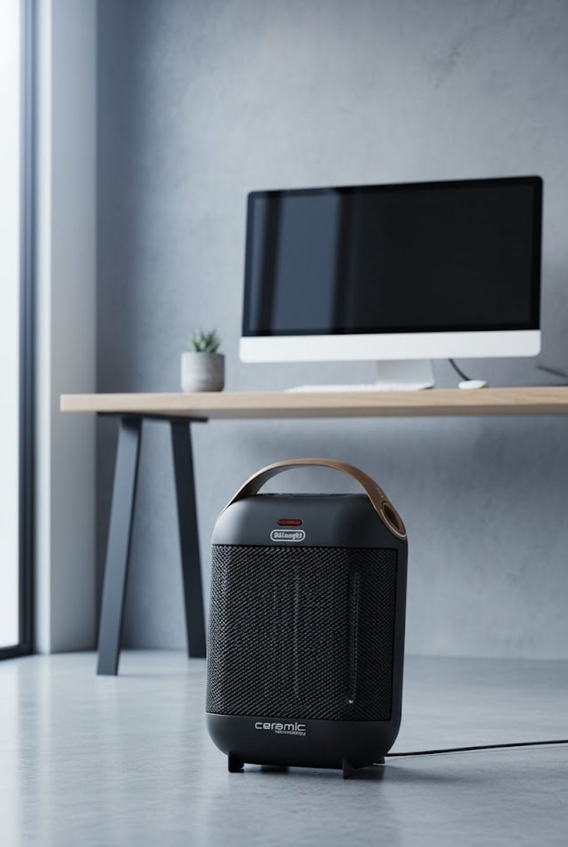 Compacte Keramische Convectorverwarming 1800W – - 1800W – Snelle Veilige Ruimteverwarming - Medahomestore