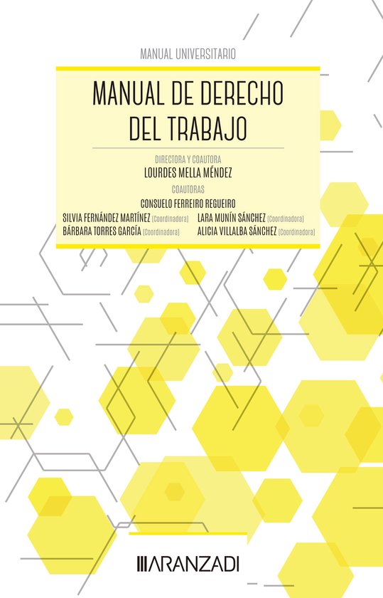 Manual de Derecho del Trabajo - cover
