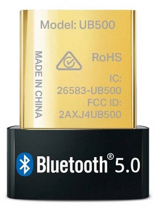 TP-Link UB500 - USB-adapter - Bluetooth 5.0 Nano - Zwart