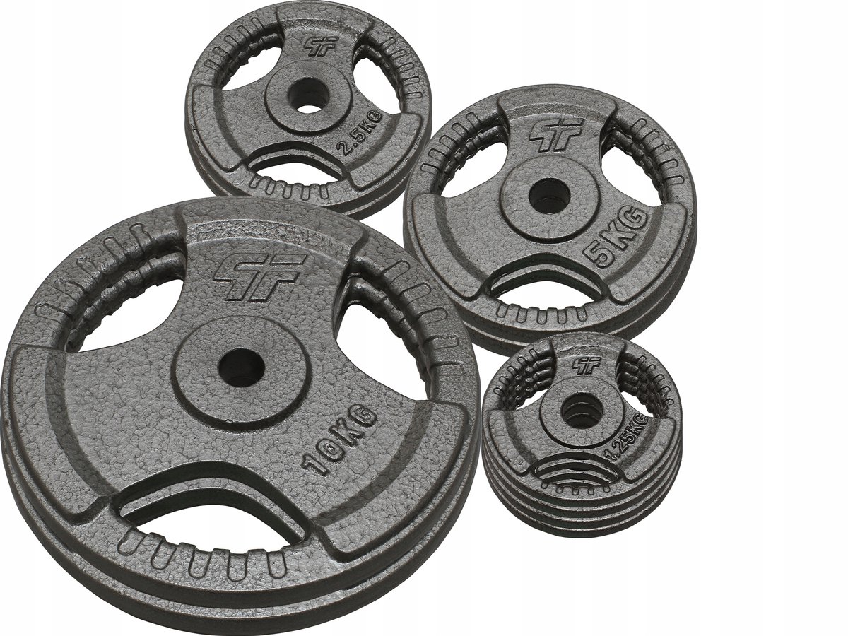 Platinum Fitness 40kg Gietijzeren Halterset met 29mm Gat