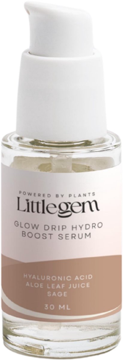 Natuurlijke hydraterende gezichtsgel, met hyaluronzuur voor een frisse, jeugdige huid - Glow drip hydro boost