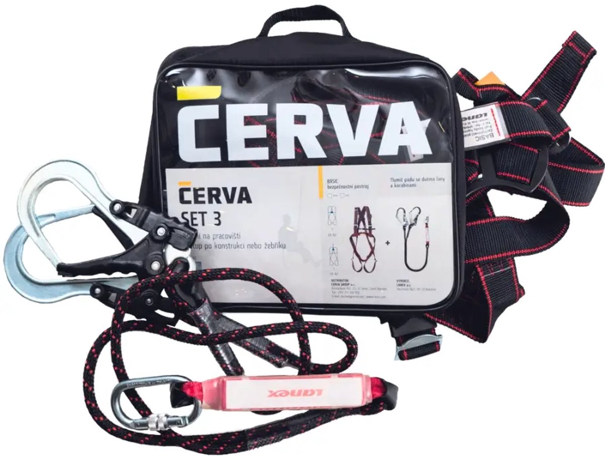 Cerva Lanex valbeveiliging steiger kit