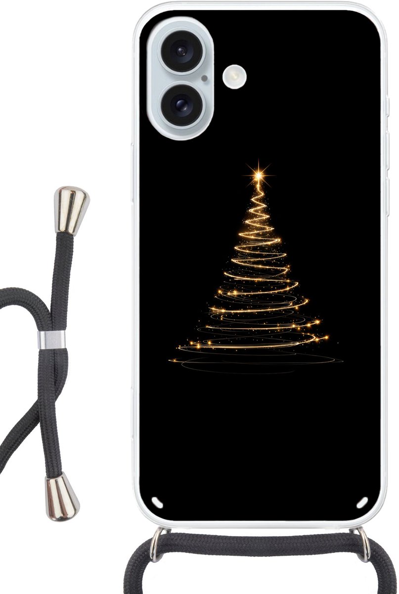 Magisch - Kerstboom - Lichtspiralen - Zwart