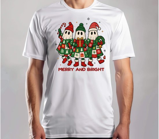 Foto: Merry muisje t shirt merrychristmas christmasvibes funny sarcasm vrolijkkerstfeest kerstmis grappig sarcasme