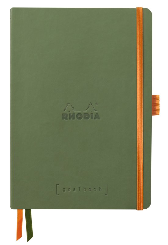 Rhodia Goalbook – Bullet Journal – A5 – 14,8x21cm – Gestippeld – Dotted – Sauge