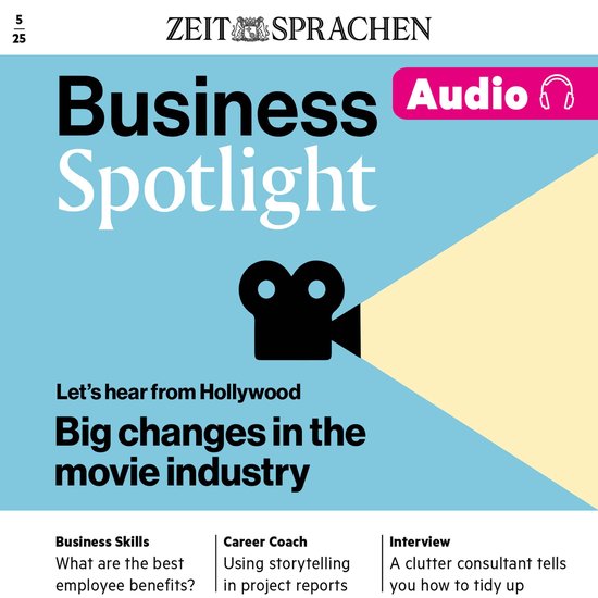 Business Englisch lernen Audio – Let's hear from Hollywood - cover