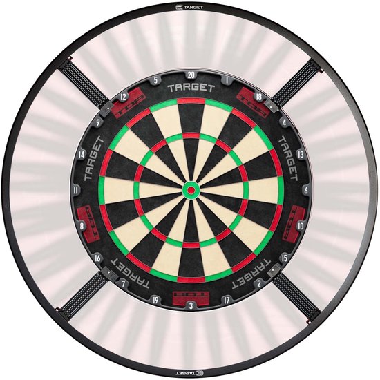 Target TOR Dartbord + Target Corona - Dartset