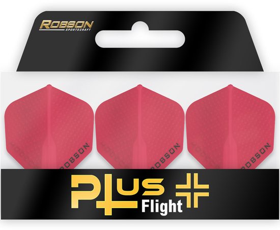 Bull's Robson Plus Dimpled Red No.2 - Dart Flights van Bull's — afbeelding 3