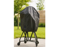 CUHOC RED BBQ hoes rond - 70x80 cm - Barbecue hoes - afdekhoes ronde bbq Geschikt voor o.a. Kamado, Big Green Egg, Grill Guru, The Bastard, Patton, Weber, bbq hoes rond,bbq hoes rond,bbq hoes waterdicht